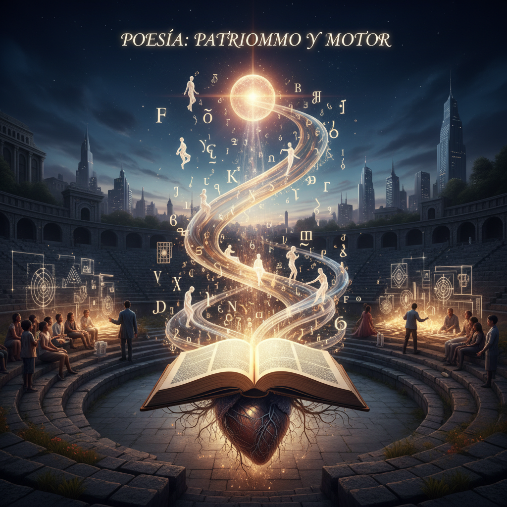 El Verbo y la Médula: La Poesía como Patrimonio de la Humanidad y Motor del Desarrollo Humano